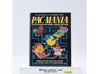Pac-Mania Top Strategies for Home & Arcade Play Consumer Guide Vintage