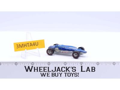 Shelby Turbine Blue 1969 Redline Hot Wheels Mattel Vintage RL