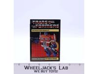 Optimus Prime Action Figure Instruction Manual Booklet 1984 G1 Transformers