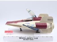 A-Wing Fighter 100% Complete Star Wars Droids 1985 Kenner Vintage Vehicle
