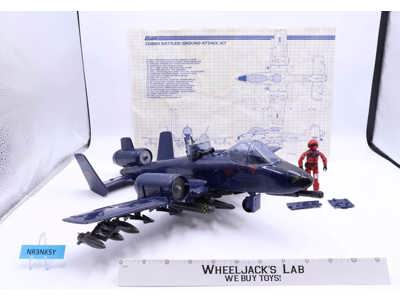 Cobra Rattler W/ Wild Weasel Complete GI Joe 1984 Hasbro Action Figure Vehicle