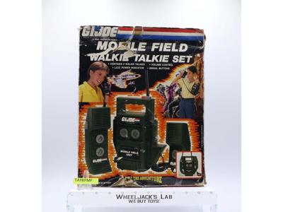 Mobile Field Walkie Talkie Set GI Joe Live the Adventure 1984 Nasta Vintage