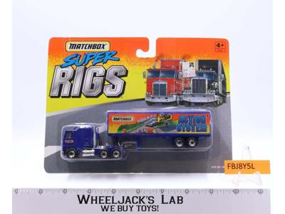 Matchbox Action System BLUE Matchbox Super Rigs Die Cast 1995 MOSC NEW