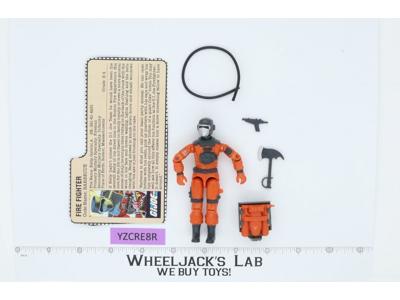 Barbecue V1 100% Complete G.I. Joe 1985 Hasbro Vintage Action Figure