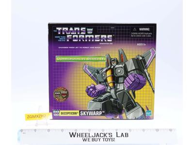 Skywarp Commemorative Series Transformers Reissue 2002 Hasbro NEW MISB SEALED