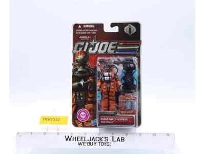 Hazard Viper Toxin Specialist G.I. Joe 30th Anniv. 2011 Hasbro Figure NEW SEALED