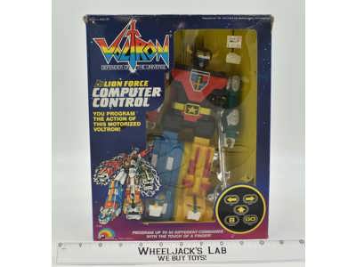Lion Force Computer Control Voltron Defender of the Universe 1985 LJN NEW MIB