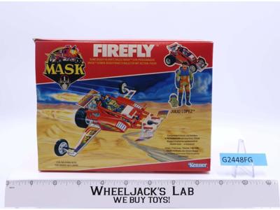 Firefly Julio Lopez 100% Complete W/Box MASK 1986 Kenner Vintage Action Vehicle