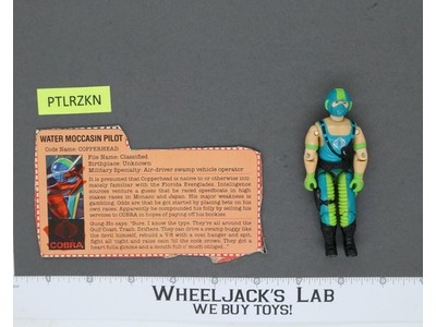Copperhead V1 100% Complete G.I. Joe 1984 Hasbro Vintage Action Figure