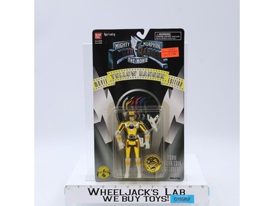 Yellow Ranger Power Rangers The Movie 1995 Bandai Action Figure NEW SEALED