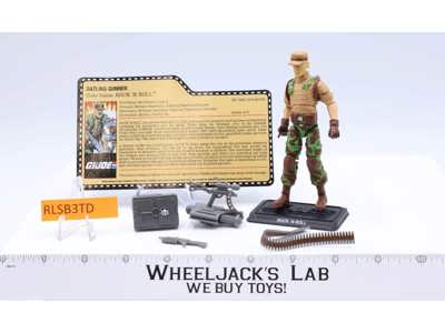 Rock 'N Roll 100% Complete W/Mailer GI Joe Collector's Club 2017 Hasbro Figure