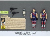 Tomax & Xamot V1 100% Complete G.I. Joe 1985 Hasbro Vintage Action Figure