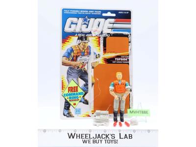 Tolpside V1 100% Complete W/Cardback 1990 GI Joe ARAH Vintage Action Figure