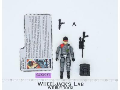 Low-Light V1 100% Complete G.I. Joe 1986 Hasbro Vintage Action Figure