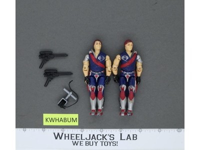 Tomax & Xamot V1 100% Complete G.I. Joe 1985 Hasbro Vintage Action Figure