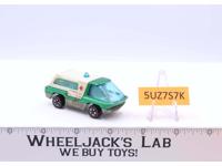 The Heavyweights Ambulance Green 1969 Redline Hot Wheels Mattel Vintage