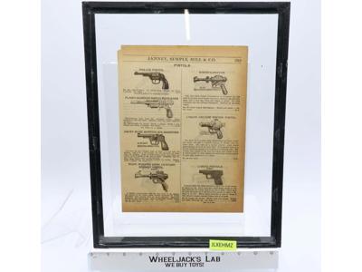 Buck Roger's Pistols 1937 Janney Semple Hill & Co Sales Catalogue Page Paper Ad