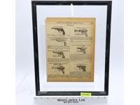 Buck Roger's Pistols 1937 Janney Semple Hill & Co Sales Catalogue Page Paper Ad