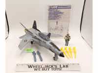 Conquest X-30 W/ Slip-Stream Complete G.I. Joe 1986 Hasbro Action Figure Vehicle