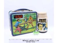 The Six Million Dollar Man Metal Lunchbox W/THERMOS Aladdin 1974 Vintage