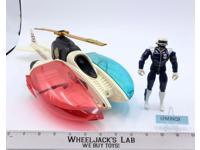 Air Raid W/Bullseye Cops 'N Crooks 1989 Hasbro Action Figure Vehicle