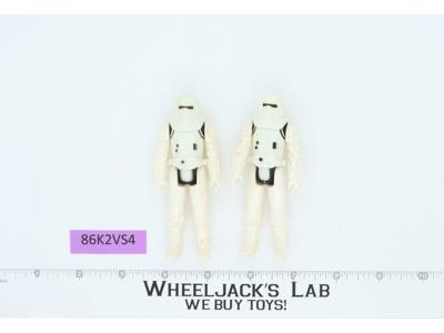Lot of 2 Star Wars Hoth Stormtroopers 1980s Kenner Vintage Action Figures
