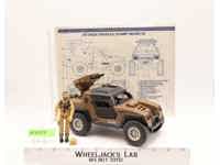 Vamp Mark II Attack Jeep W/ Clutch 100% Complete GI Joe 1984 Hasbro Vehicle