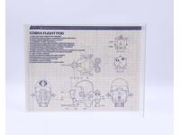 Cobra Flight Pod 1985 ORIGINAL Instructions/Blueprints G.I. Joe Hasbro