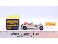 Mercedes-Benz 36/220 1928 Y-10 W Original Box Lesney Matchbox 1960's England