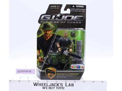 Bench Press GI Joe Rise of Cobra 2009 Hasbro Action Figure NEW MOSC SEALED