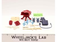 Lot Battle Gear Accessory 4 Set 11 1986 Weapons G.I. Joe Vintage