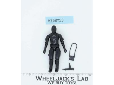 Snake Eyes V1 Straight Arms 100% Complete G.I. Joe 1982 Hasbro Vintage Figure
