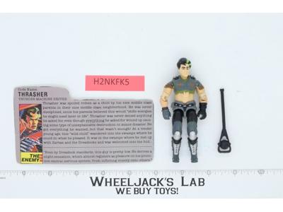 Thrasher V1 100% Complete G.I. Joe 1986 Hasbro Vintage Action Figure