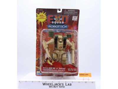 Excaliber MK VI Destroid Exo Squad Robotech 1994 Playmates Figure MOSC SEALED