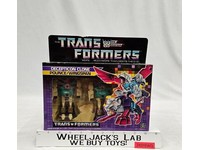 Pounce & Wingspan W/BOX & INSERT 100% Complete Vintage G1 Transformers Figure
