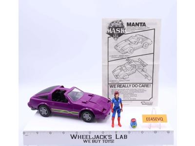Manta W/Vanessa Warfield 100% Complete MASK M.A.S.K. 1987 Kenner Action Figure