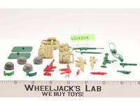 Lot Battle Gear Accessory 3 Set 6 Complete 1985 Weapons G.I. Joe Vintage