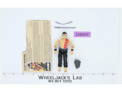Quick Kick V1 100% Complete G.I. Joe 1985 Hasbro Vintage Action Figure