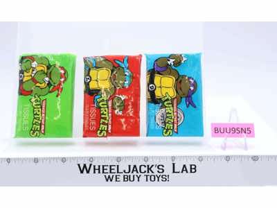 Lot of 3 Tissue Travel Packs Teenage Mutant Ninja Turtle TMNT DuCair Bioessence