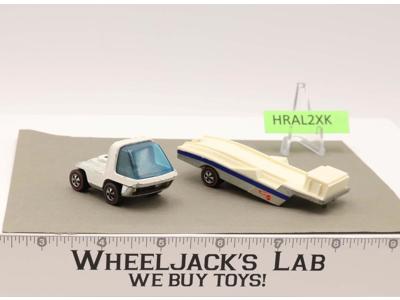 The Heavyweights Racer Rig White Enamel Hot Wheels 1971 Mattel Vintage RL