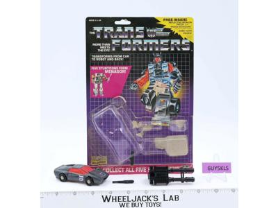 Wildrider 100% Complete W/CARDBACK & BUBBLE 1986 G1 Transformers Vintage
