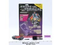 Wildrider 100% Complete W/CARDBACK & BUBBLE 1986 G1 Transformers Vintage