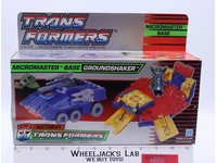 Groundshaker Micromaster G1 Transformers 1988 Hasbro Vintage Action Figure MISB