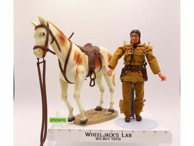 Tonto & Scout Lone Ranger 1981 Gabriel Toys Vintage 10" Action Figure