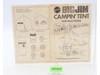 Campin' Tent 100% Complete Big Jim 1972 Mattel Vintage Action Figure Playset