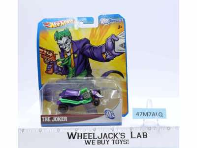 The Joker DC Universe Hot Wheels 2011 Mattel NEW MOSC SEALED