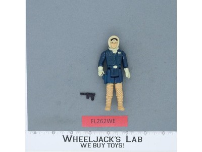 Han Solo Hoth MOLDED LEGS 100% Complete Star Wars ESB 1980 Kenner NO REPRO