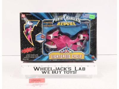 Pink Lightspeed Cycle Complete Power Rangers Lightspeed Rescue 1999 Bandai