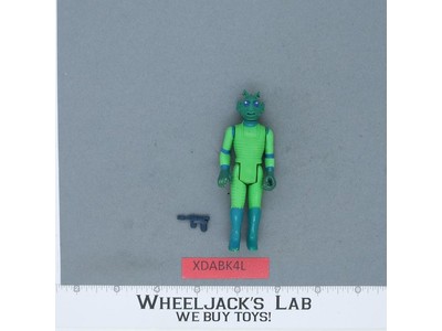 Greedo 100% Complete Hard Torso Star Wars 1978 PBP/POCH Action Figure NO REPRO