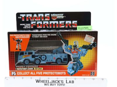 Hot Spot 100% Complete W/ NICE BOX & FIGURE 1986 Vintage Hasbro G1 Transformers